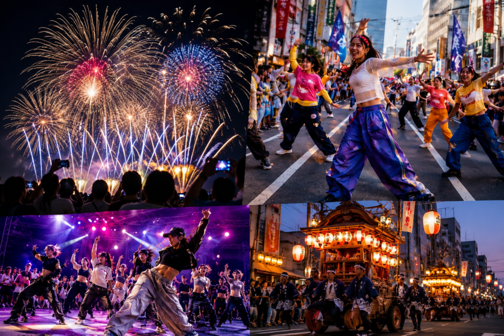 現在の画像: ひたちなか祭り