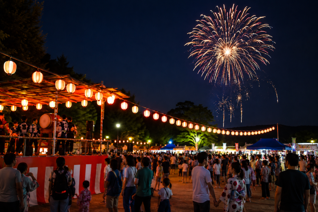 しろさとふるさとまつり花火大会