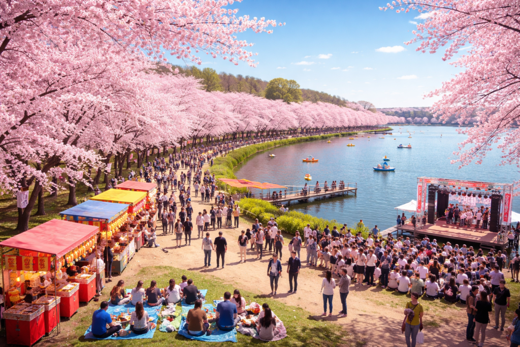 現在の画像: 下妻砂沼桜まつり