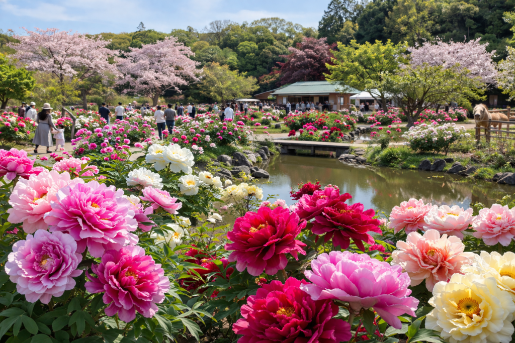 現在の画像: つくば牡丹園