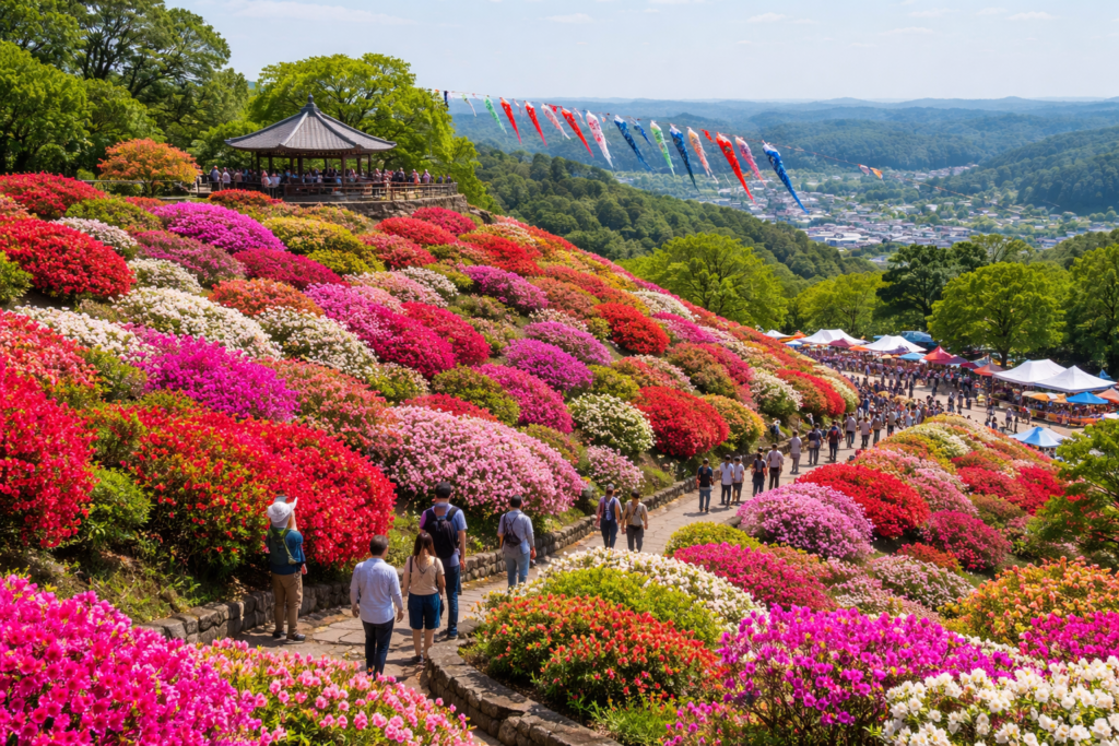 現在の画像: 笠間つつじまつり