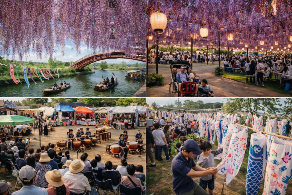 現在の画像: 水郷潮来藤まつり