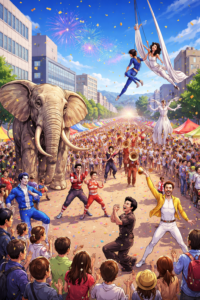 ひたち国際大道芸