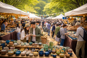 笠間の陶炎祭（ひまつり）