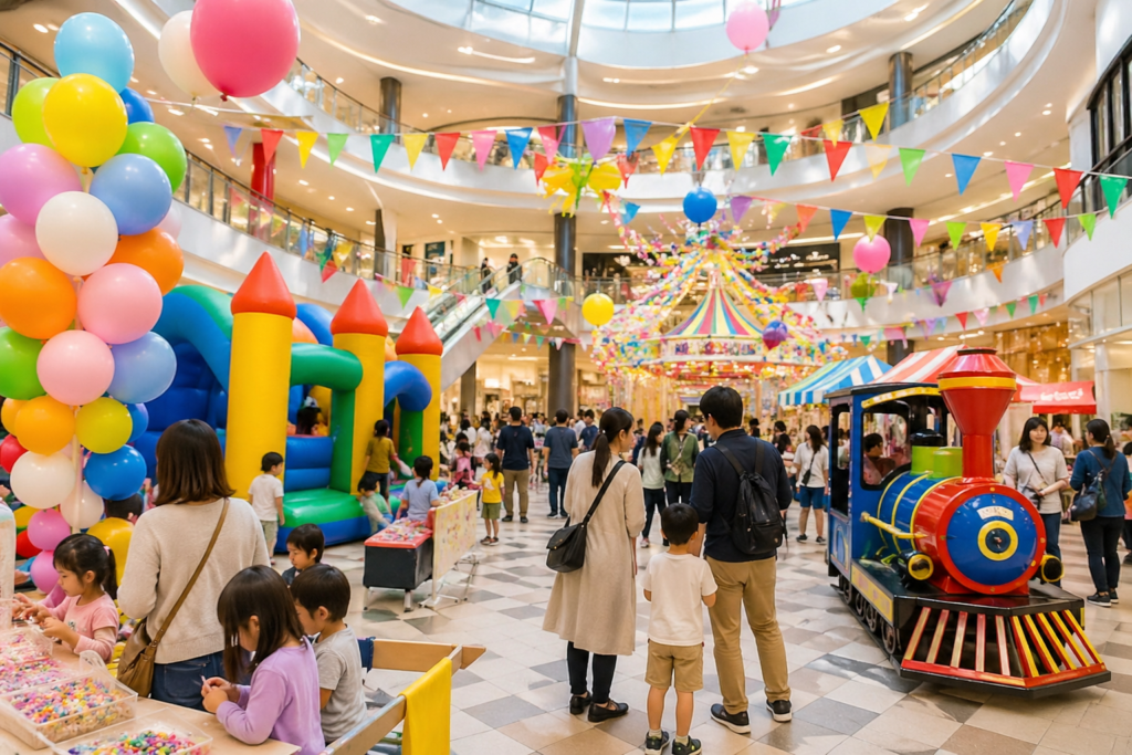 現在の画像: イオンモールつくばGWイベント