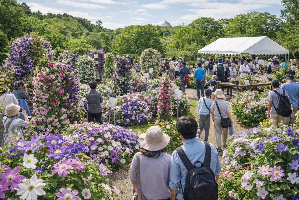 つくば クレマチス園公開