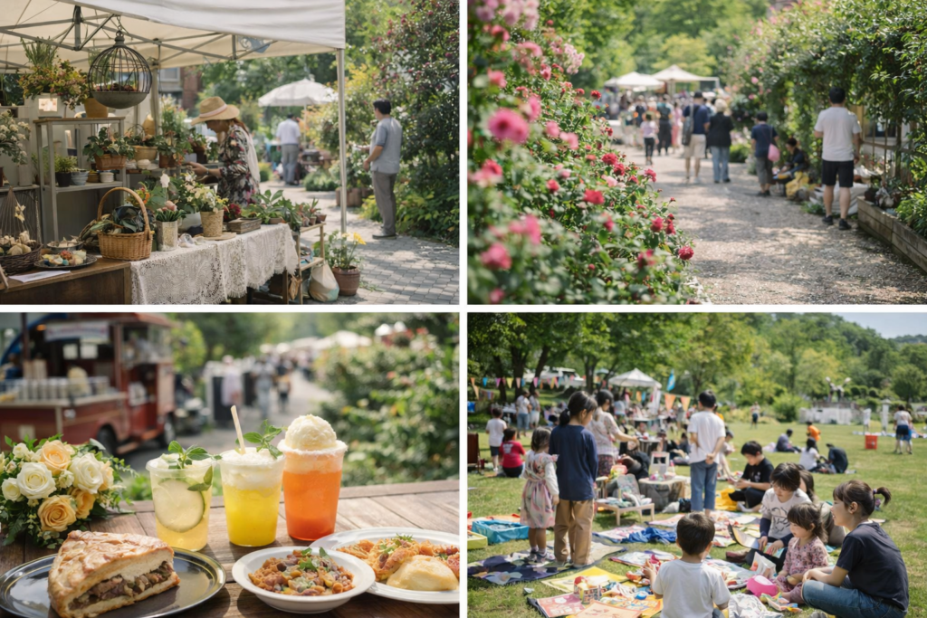 石岡市 蚤の市 Garden Life Market