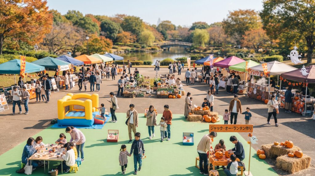 水戸市・七ツ洞公園「Kunita De Halloween」