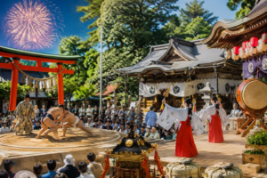 行方市 化蘇沼稲荷神社例大祭