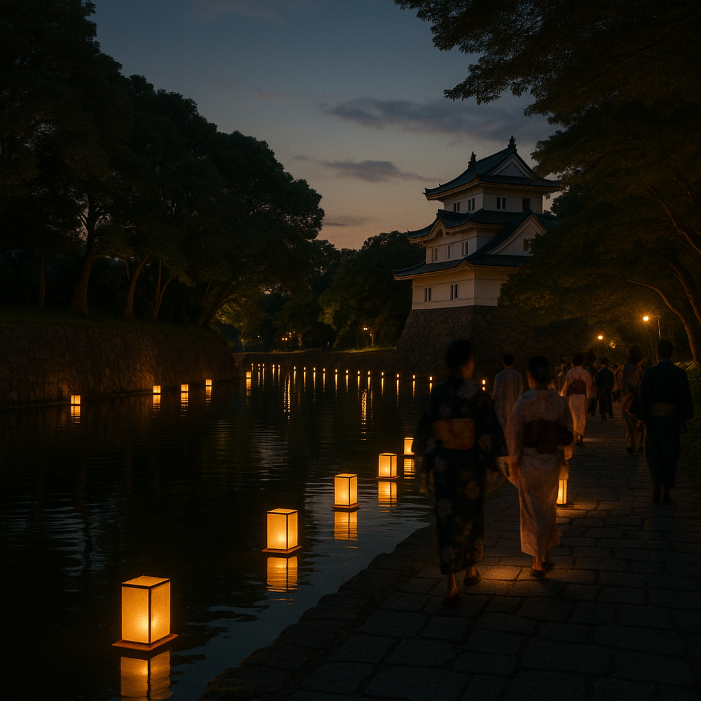 夢あんどんと夕涼み