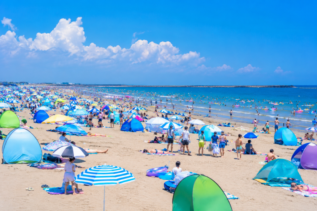 大洗サンビーチ海水浴場