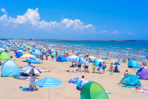 大洗サンビーチ海水浴場