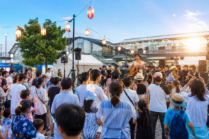 常陸太田駅夏物語