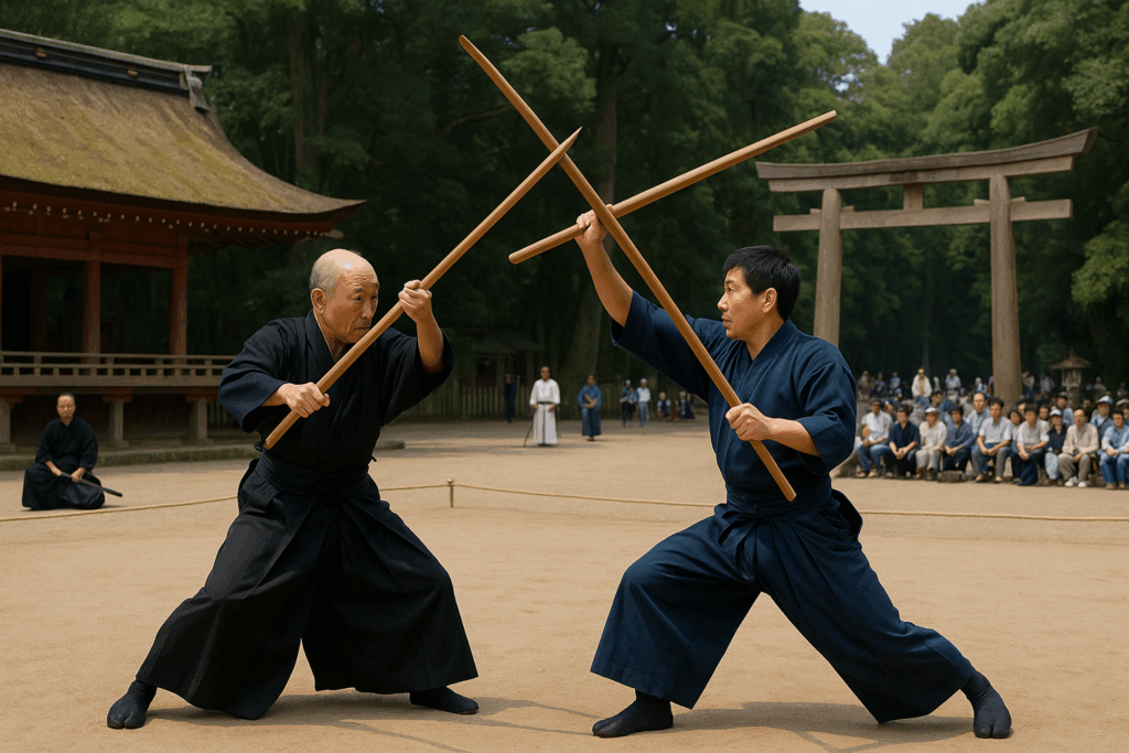 現在の画像: 鹿島神宮奉納 日本古武道交流演武大会