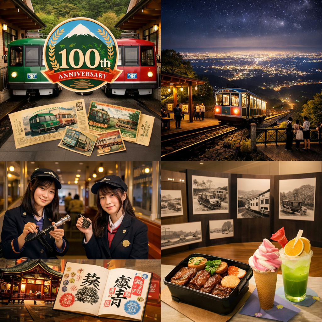 筑波山ケーブルカー開業100周年キャンペーン