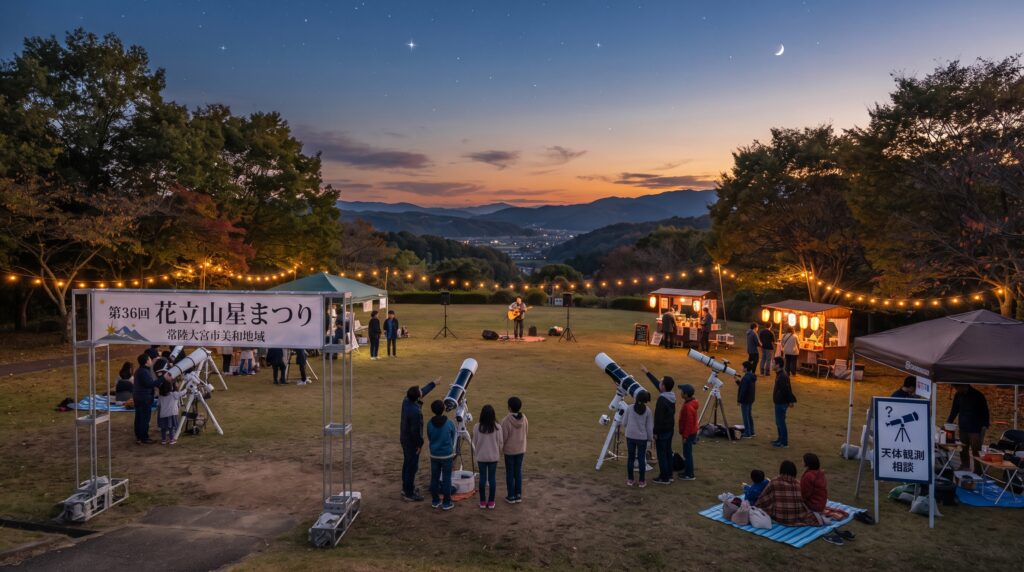現在の画像: 花立山星まつり