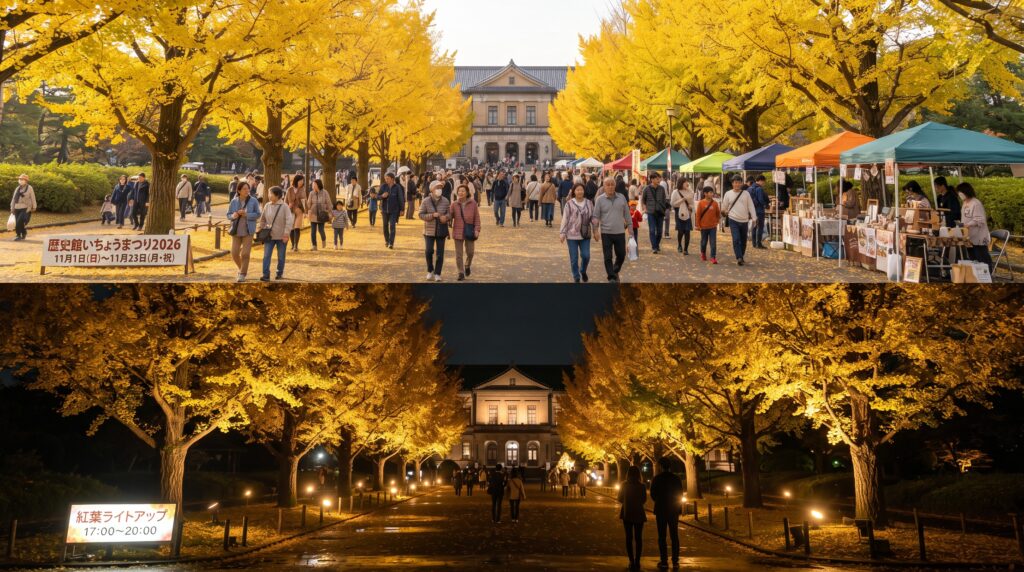 現在の画像: 歴史館いちょうまつり