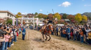 笠間稲荷神社の神事流鏑馬