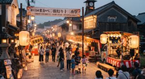 桜川市｜まかべ♡街灯り十三夜祭