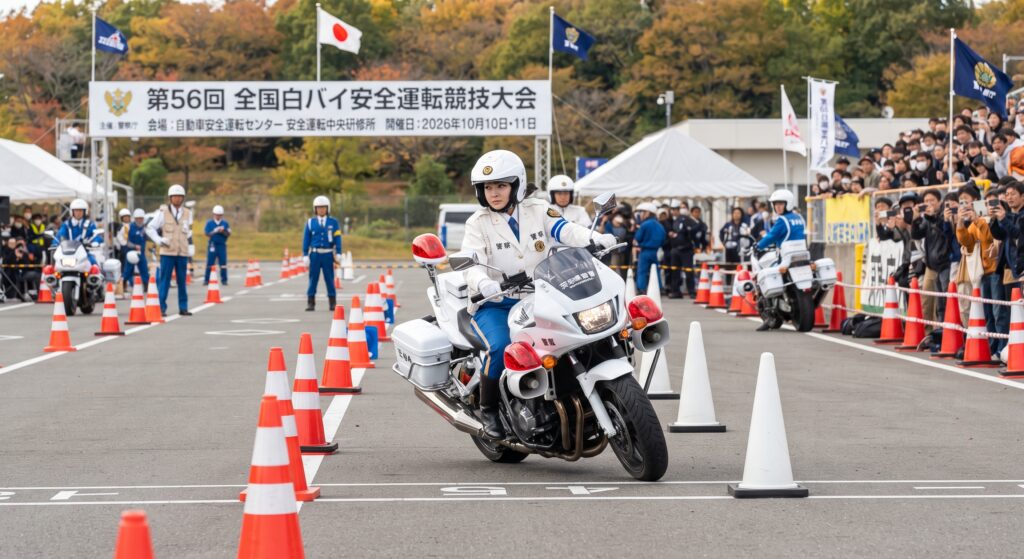 現在の画像: ひたちなか市｜全国白バイ安全運転競技大会