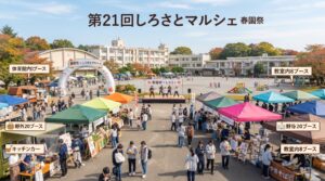 しろさとマルシェ