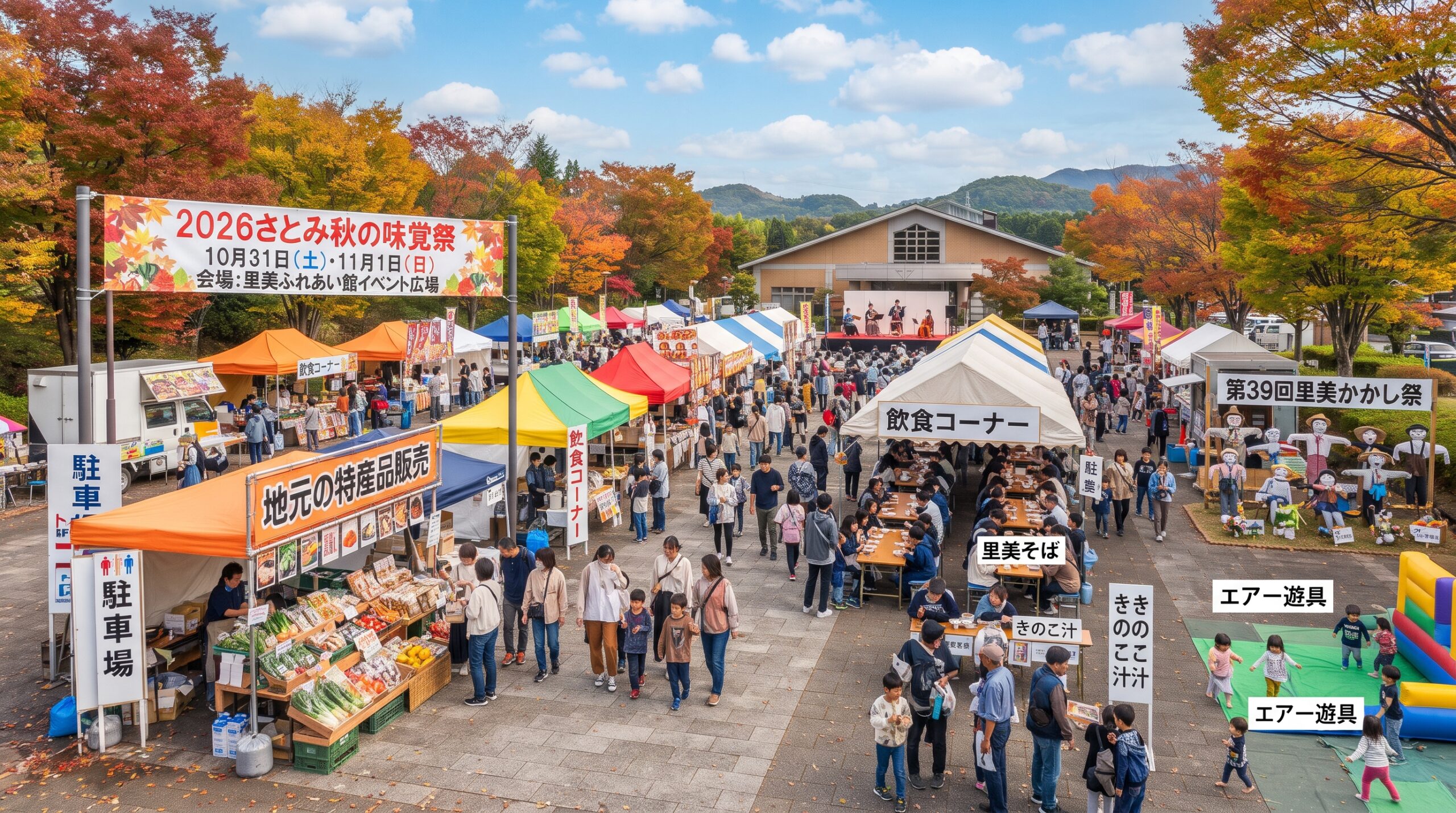 さとみ秋の味覚祭