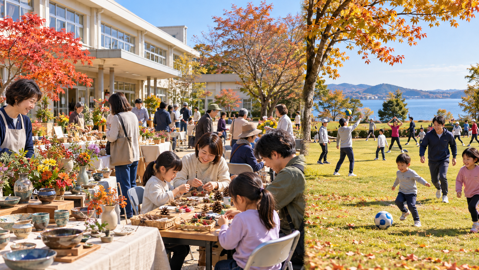 かすみがうら市・ふれあい生涯学習フェア