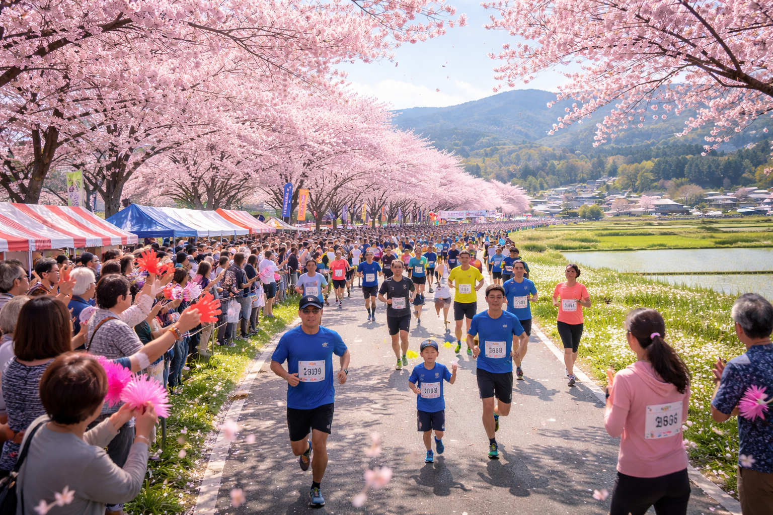 桜川市さくらマラソン