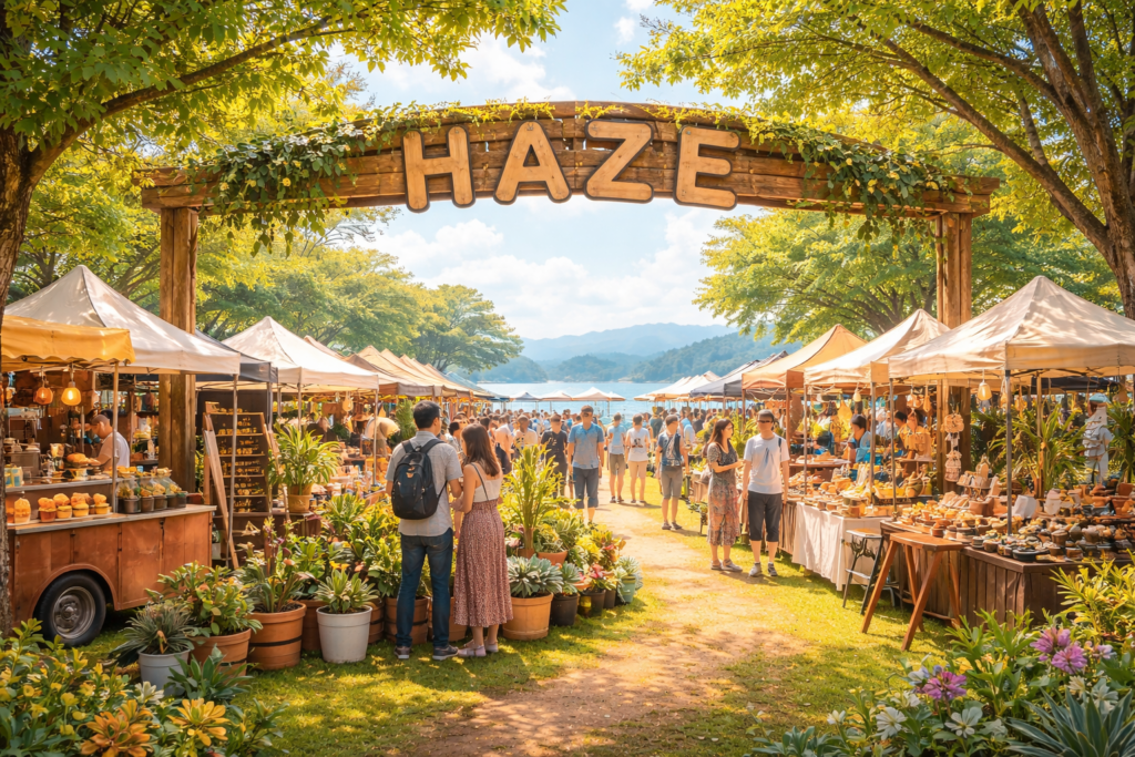 かすみがうら市 HAZEマルシェ