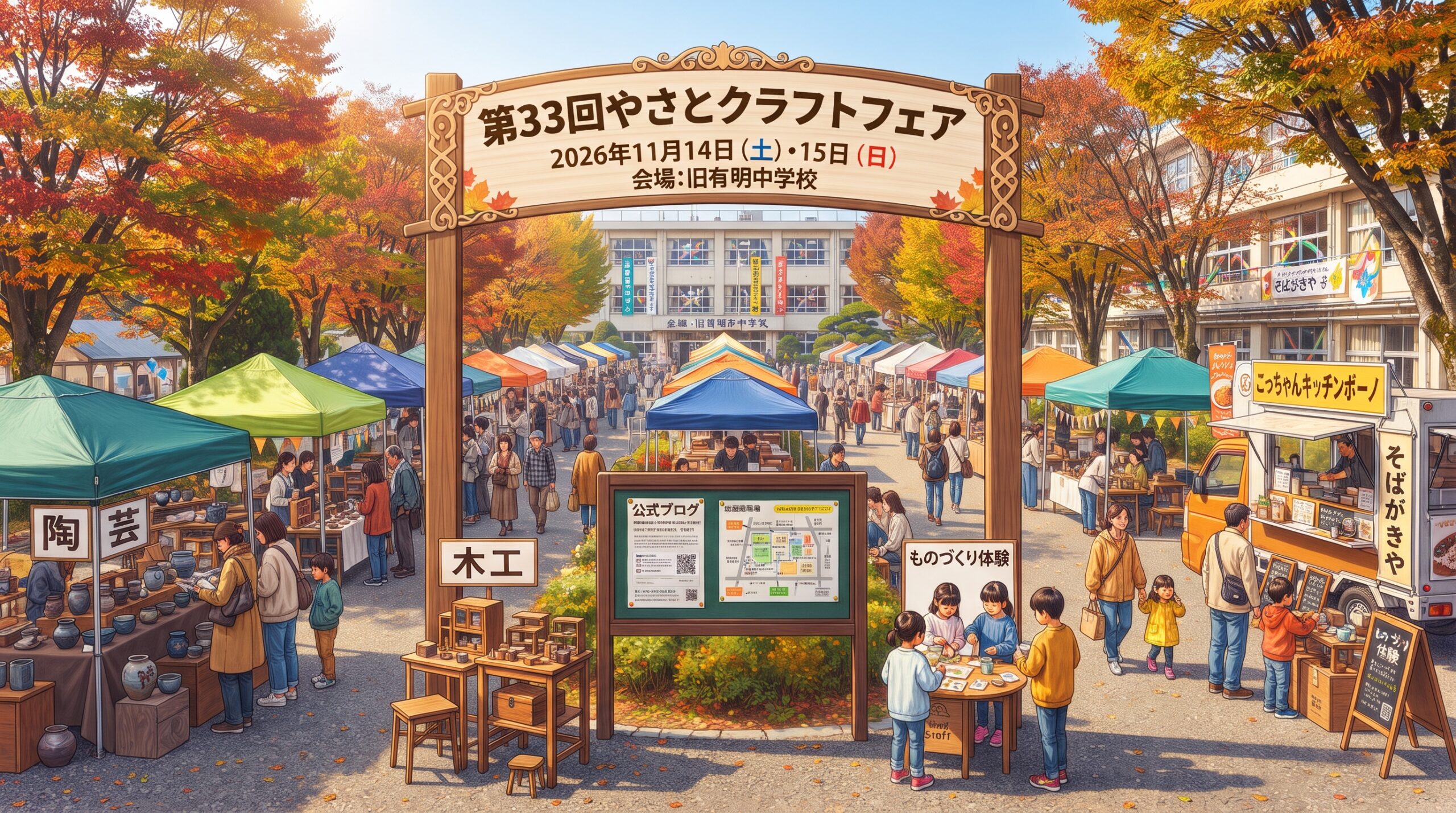 やさとクラフトフェア
