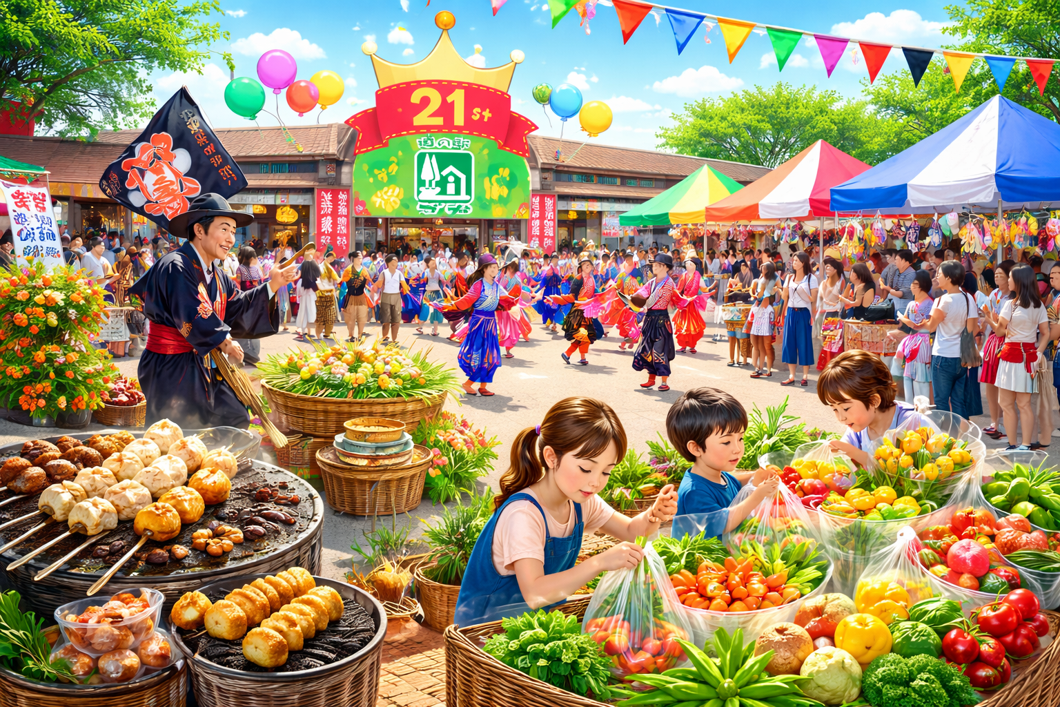 道の駅ごか開業21周年記念イベント