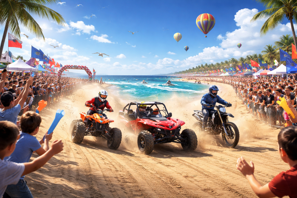 現在の画像: 神栖市2輪ビーチレース大会