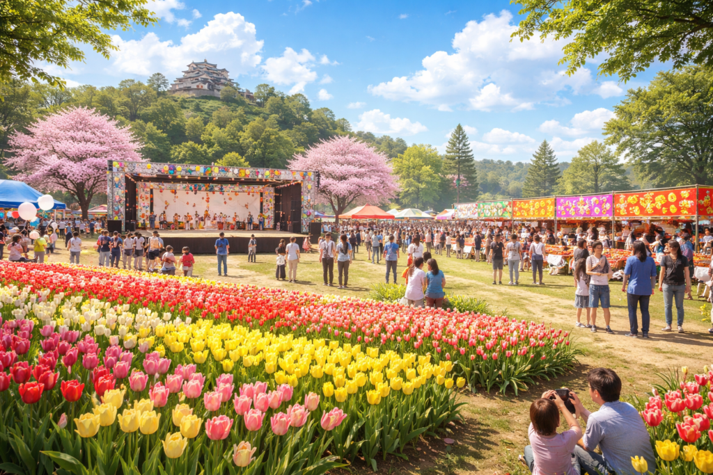 現在の画像: 木原城山まつり