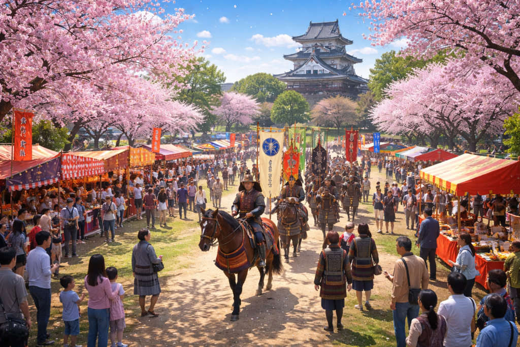 現在の画像: 多賀谷時代まつり