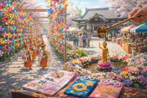 古河市 花まつり・えんまんマルシェ