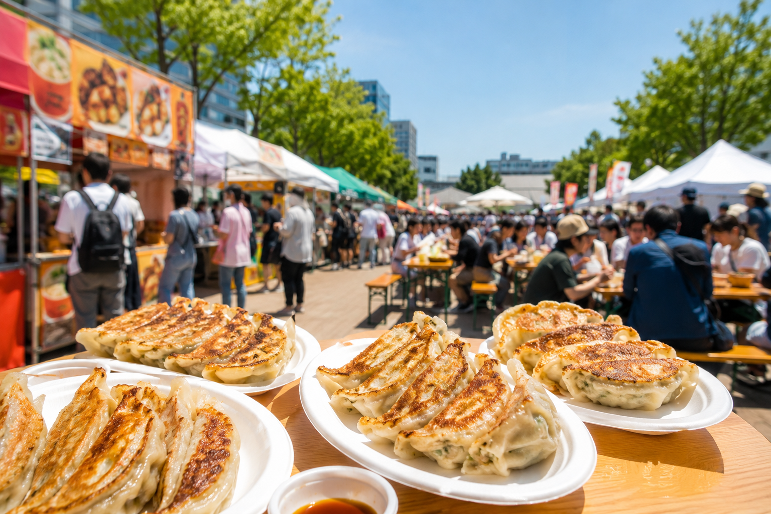 つくば市 いばらき特産マーケット＆全国餃子まつり