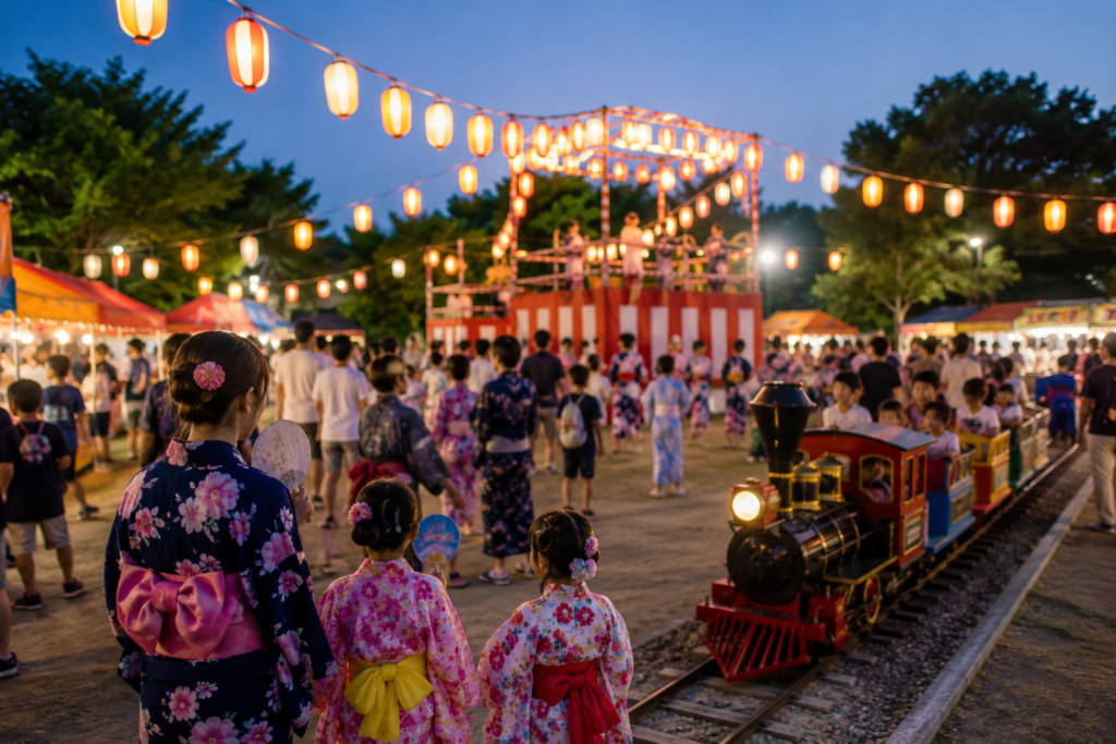 現在の画像: 北守谷地区夏まつり