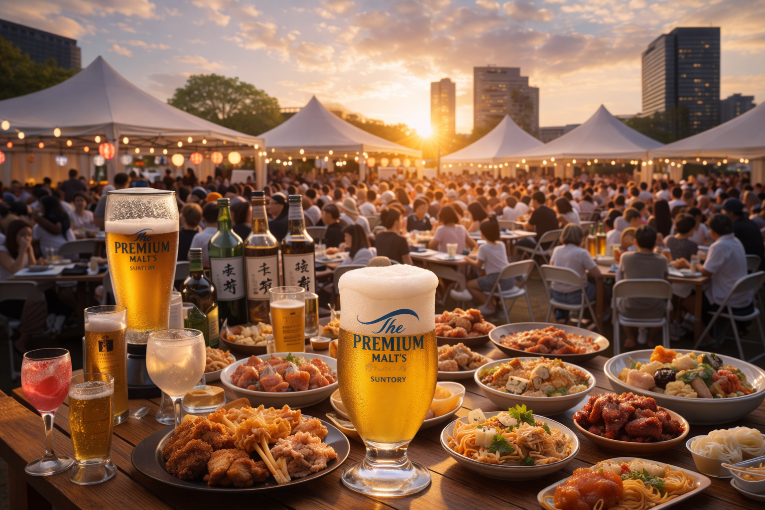 プレミアムビールとうまいもの祭り2026GW｜つくばセンター広場で10日間