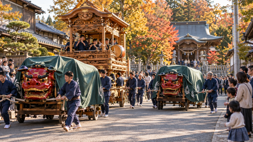 石岡市・高浜神社青屋祭