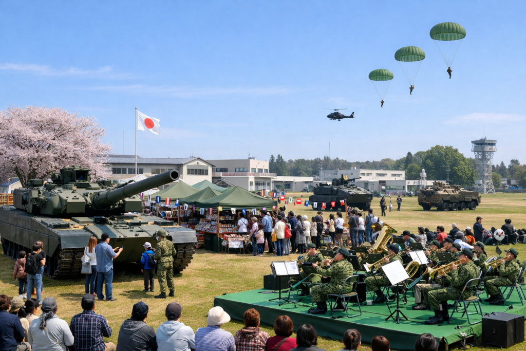 現在の画像: 勝田駐屯地 春の一般開放