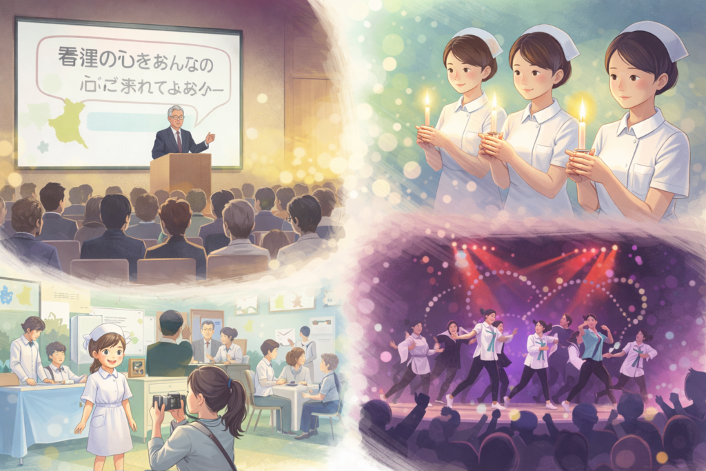 現在の画像: いばらき看護の祭典