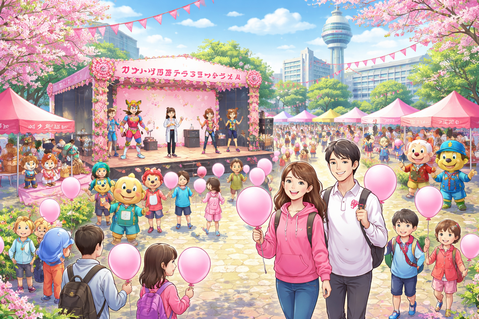 つくばピンクリボンフェスティバル