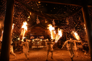 下妻市・大宝八幡宮タバンカ祭