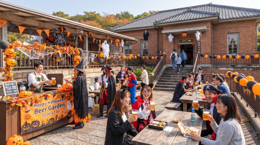 古河市「Happy Halloween Beer Garden」