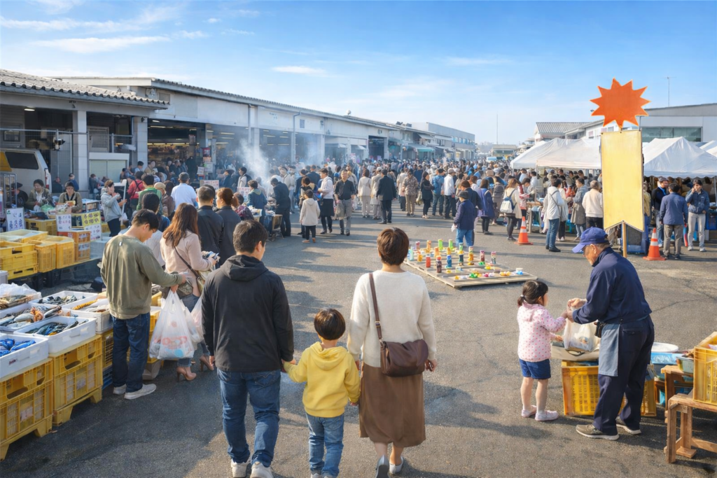 現在の画像: 土浦地方卸売市場 いかっぺ市
