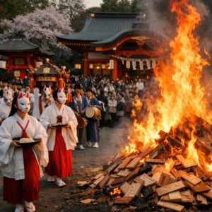 笠間稲荷神社 絵馬炎上祭
