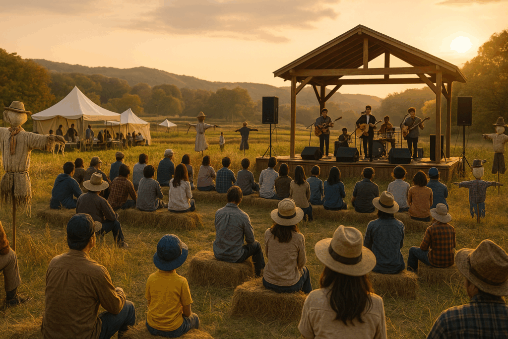 現在の画像: かかし音楽祭