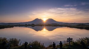 【筑西市】母子島遊水地「ダイヤモンド筑波」