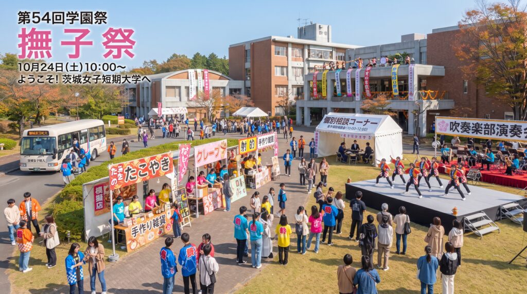 現在の画像: 那珂市「茨城女子短期大学 第54回撫子祭2026」
