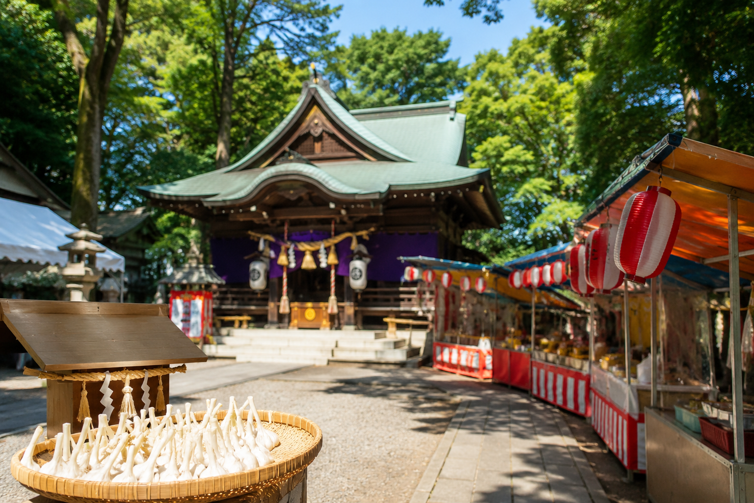 一ノ矢八坂神社 祇園例大祭（ニンニク祭り）
